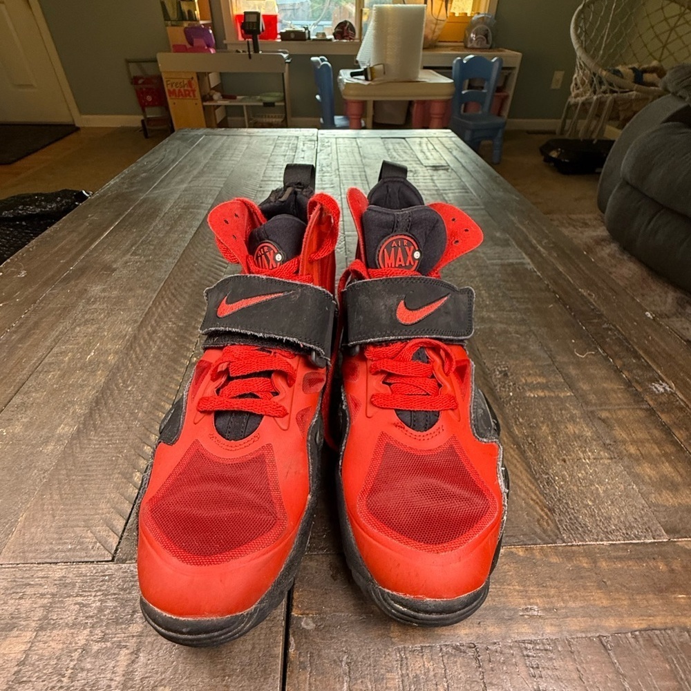 Nike Air Max Express 2 Men's Sneaker Shoes Red & Black Size 8 men basketball - Picture 9 of 16